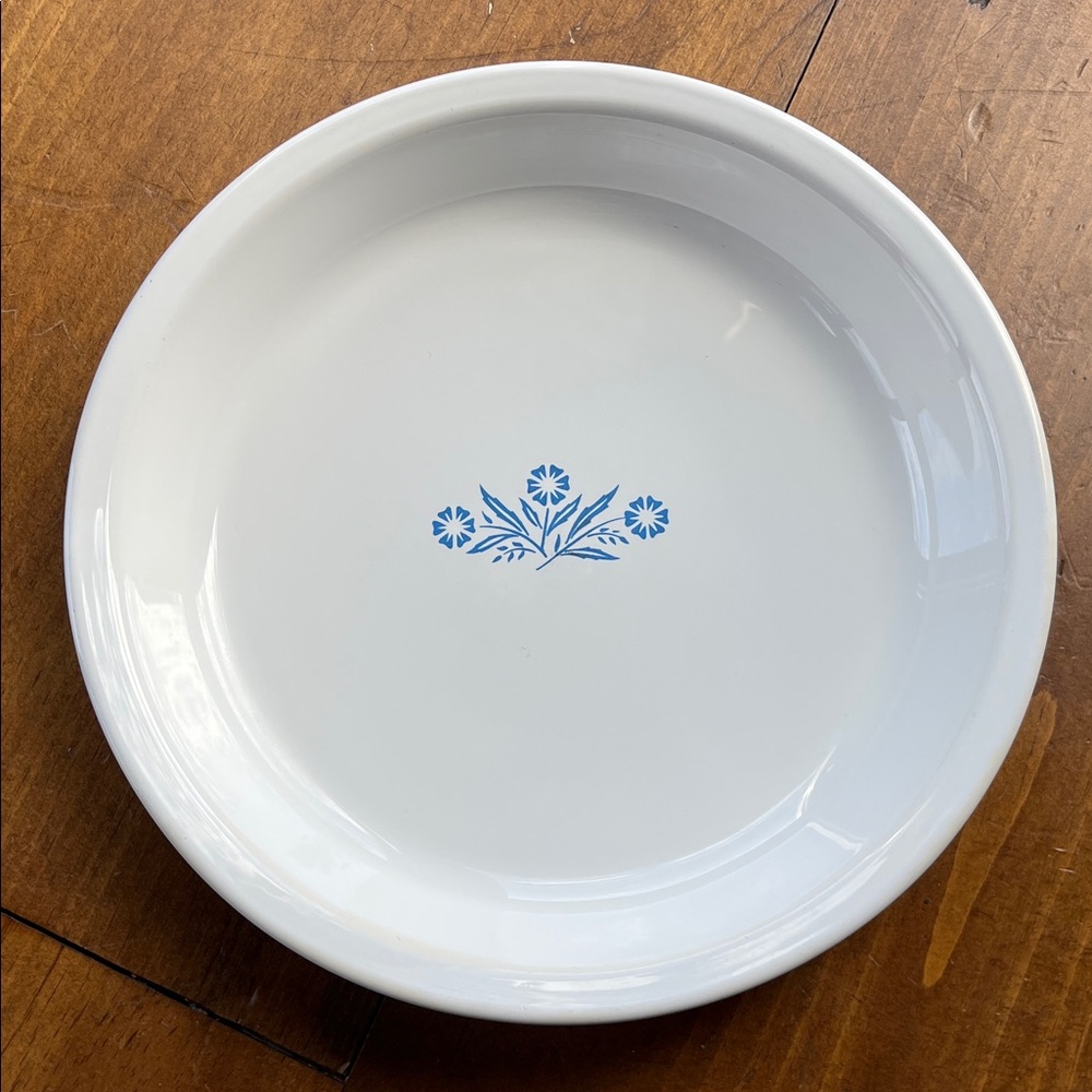 Corning Ware P-309 Blue Cornflower Pie Plate